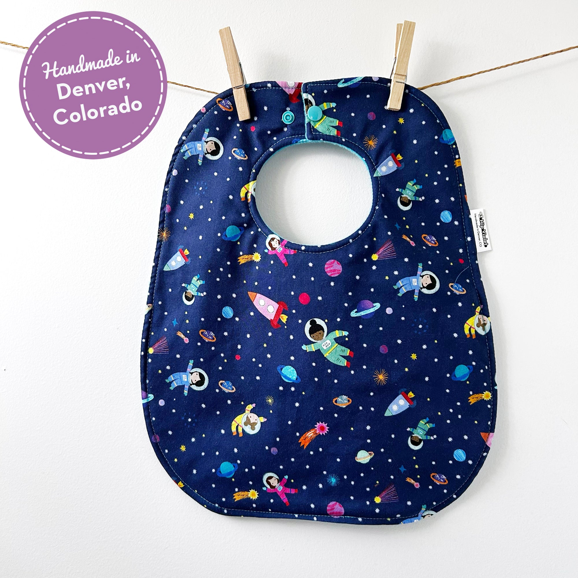 Astronaut Baby Bib