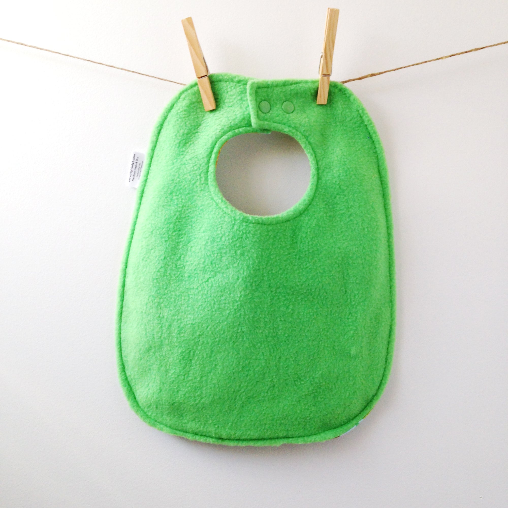 Yellow Rainbow Baby Bib