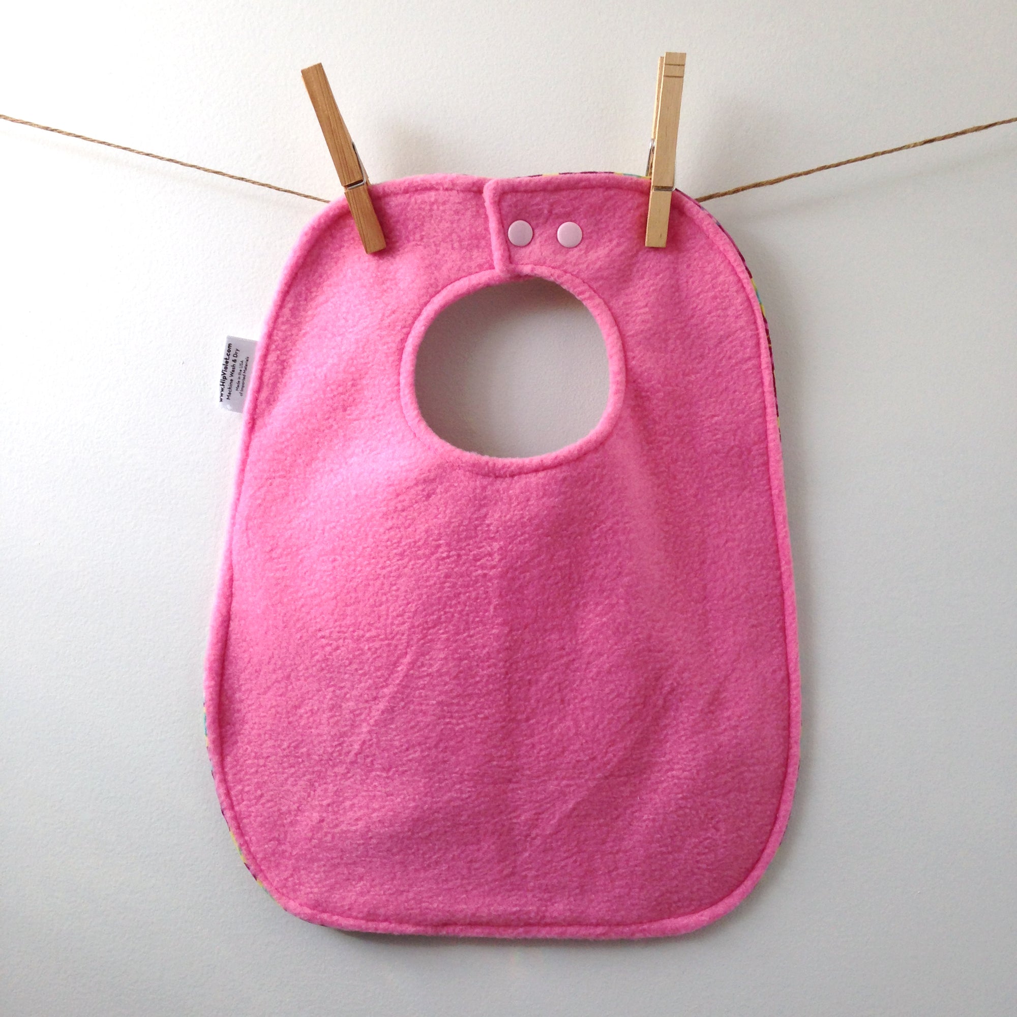 Embroidery Hoop Baby Bib