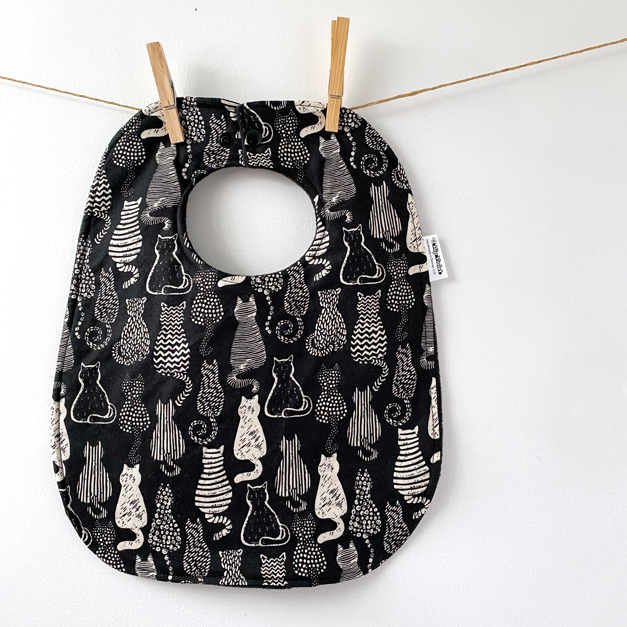 Cat Baby Bib