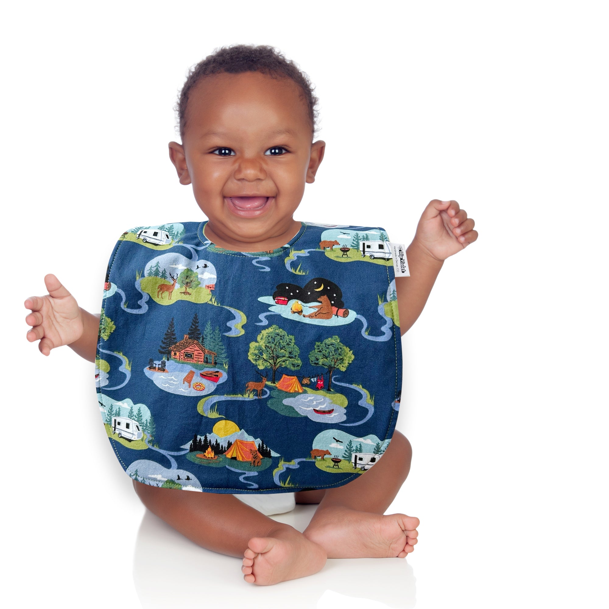 Camping Baby Bib
