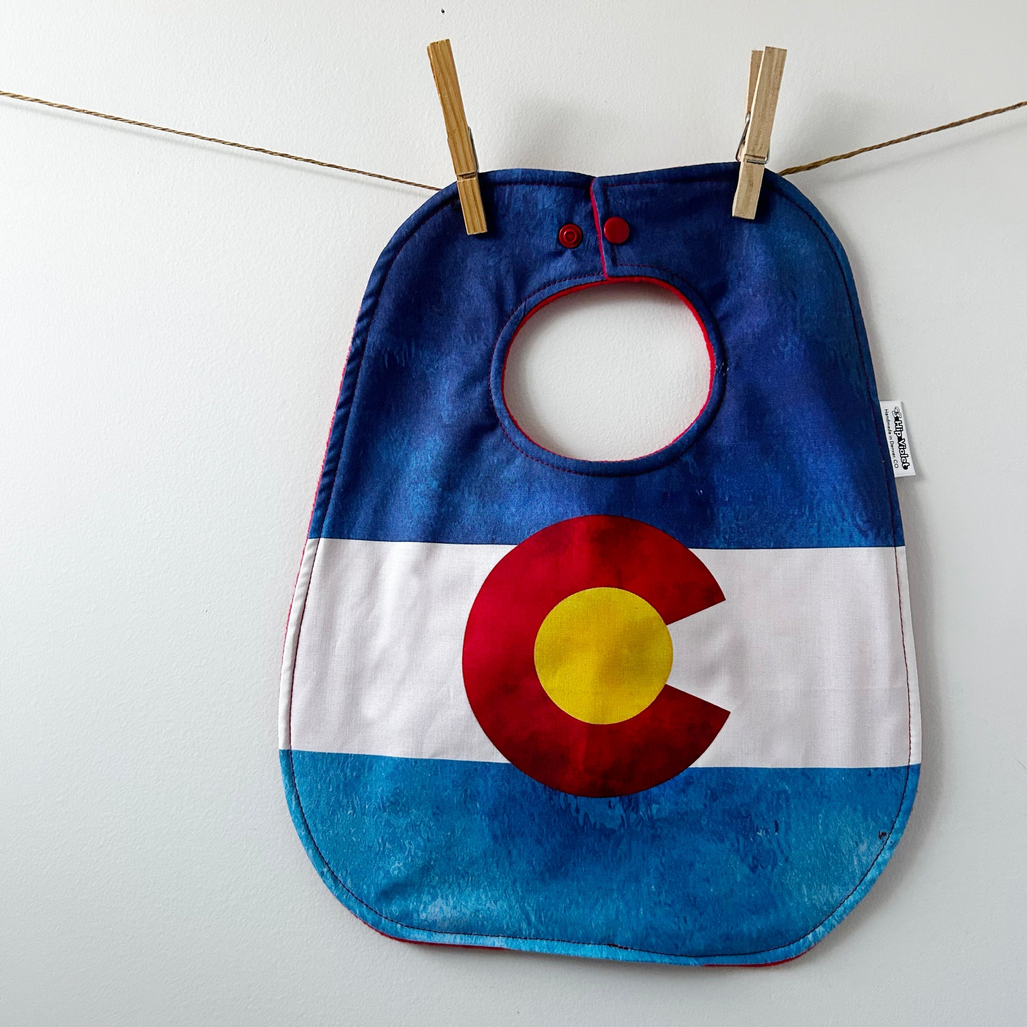 Colorado Flag Baby Bib