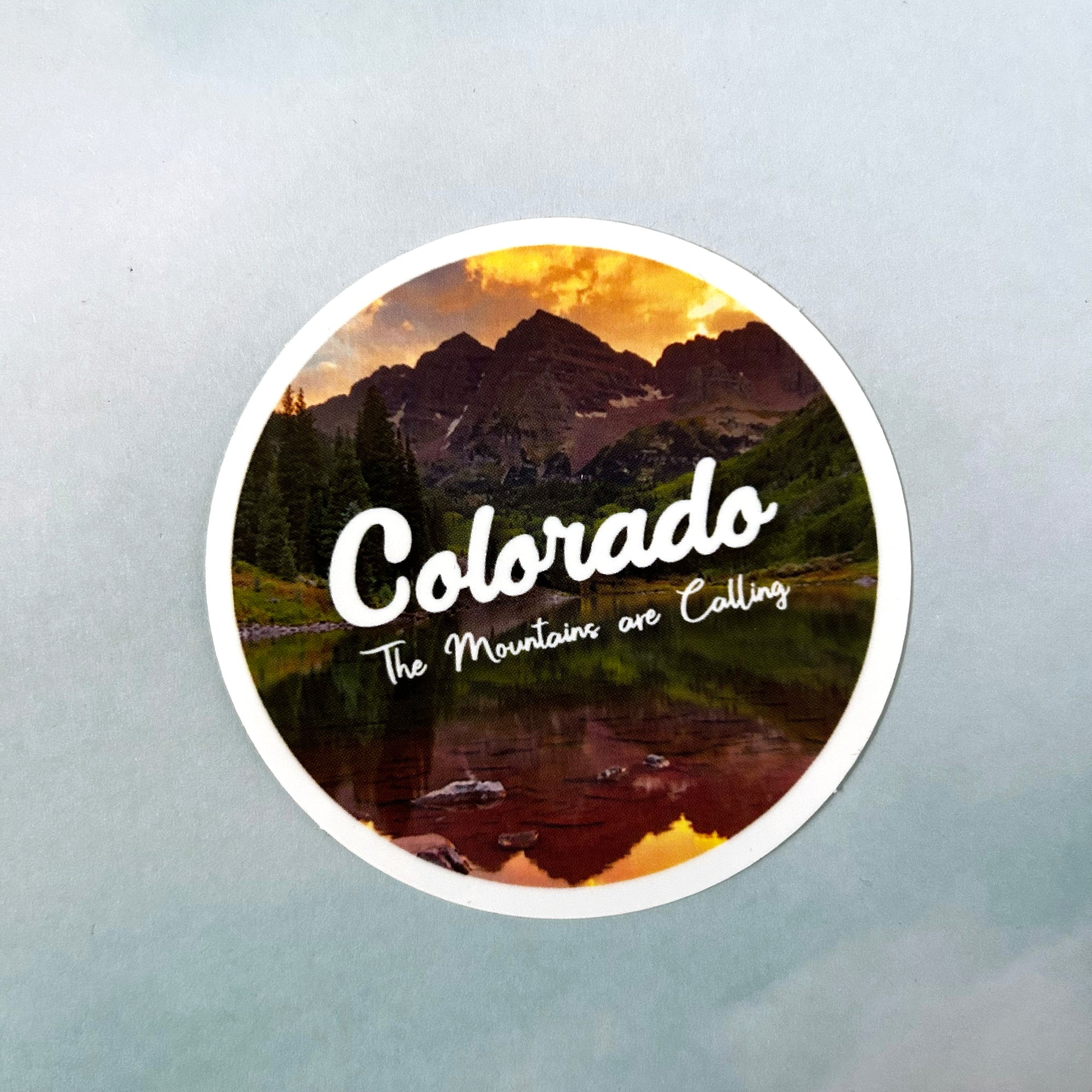 Colorado: The Mountains are Calling Sticker