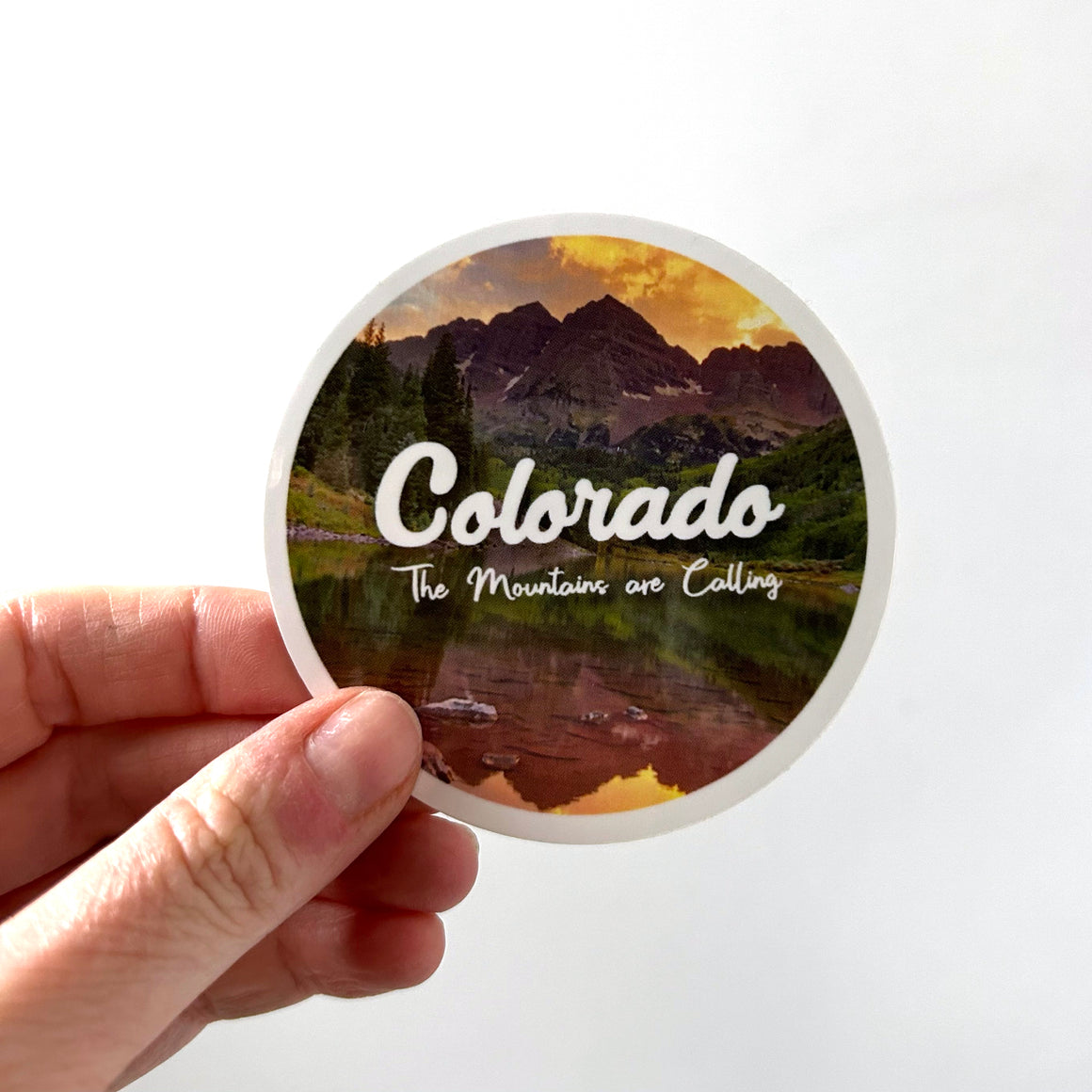 Colorado: The Mountains are Calling Sticker