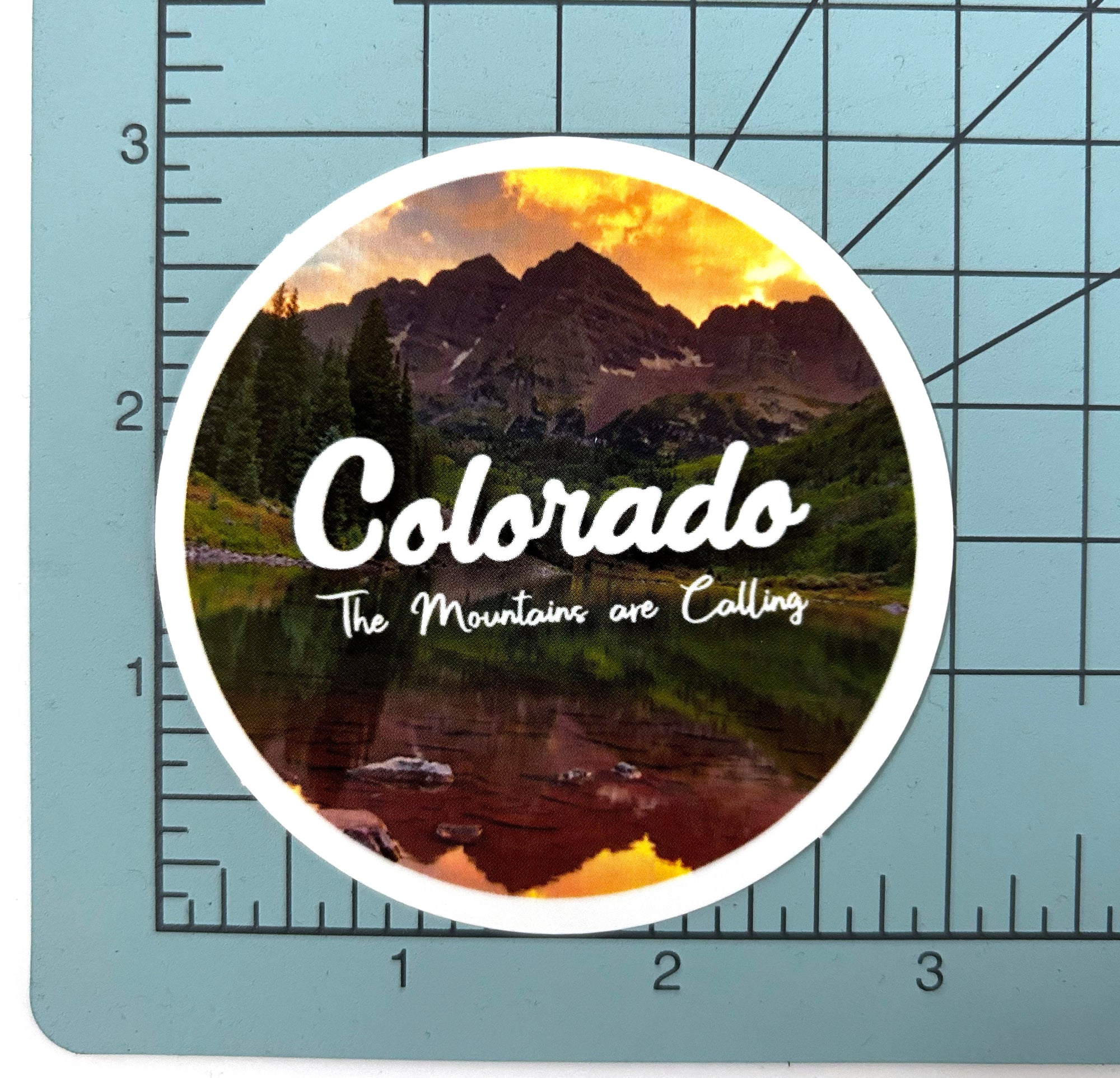 Colorado: The Mountains are Calling Sticker