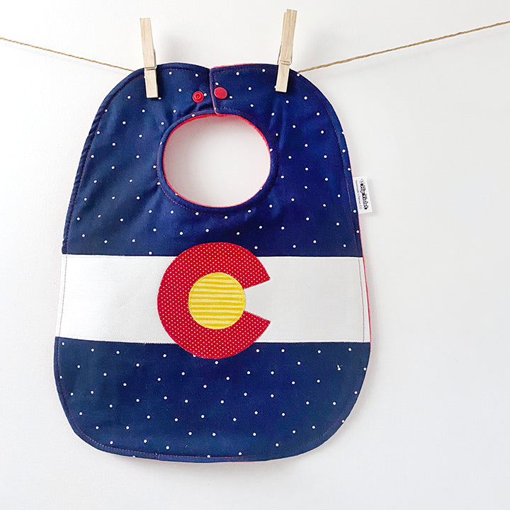 Colorado Flag Baby Bib