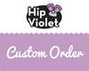 Custom Order for Josh