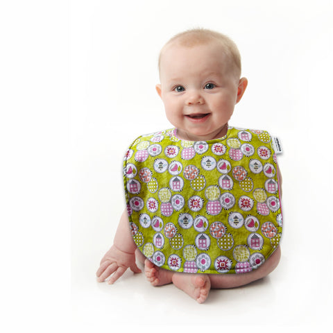 Embroidery Hoop Baby Bib