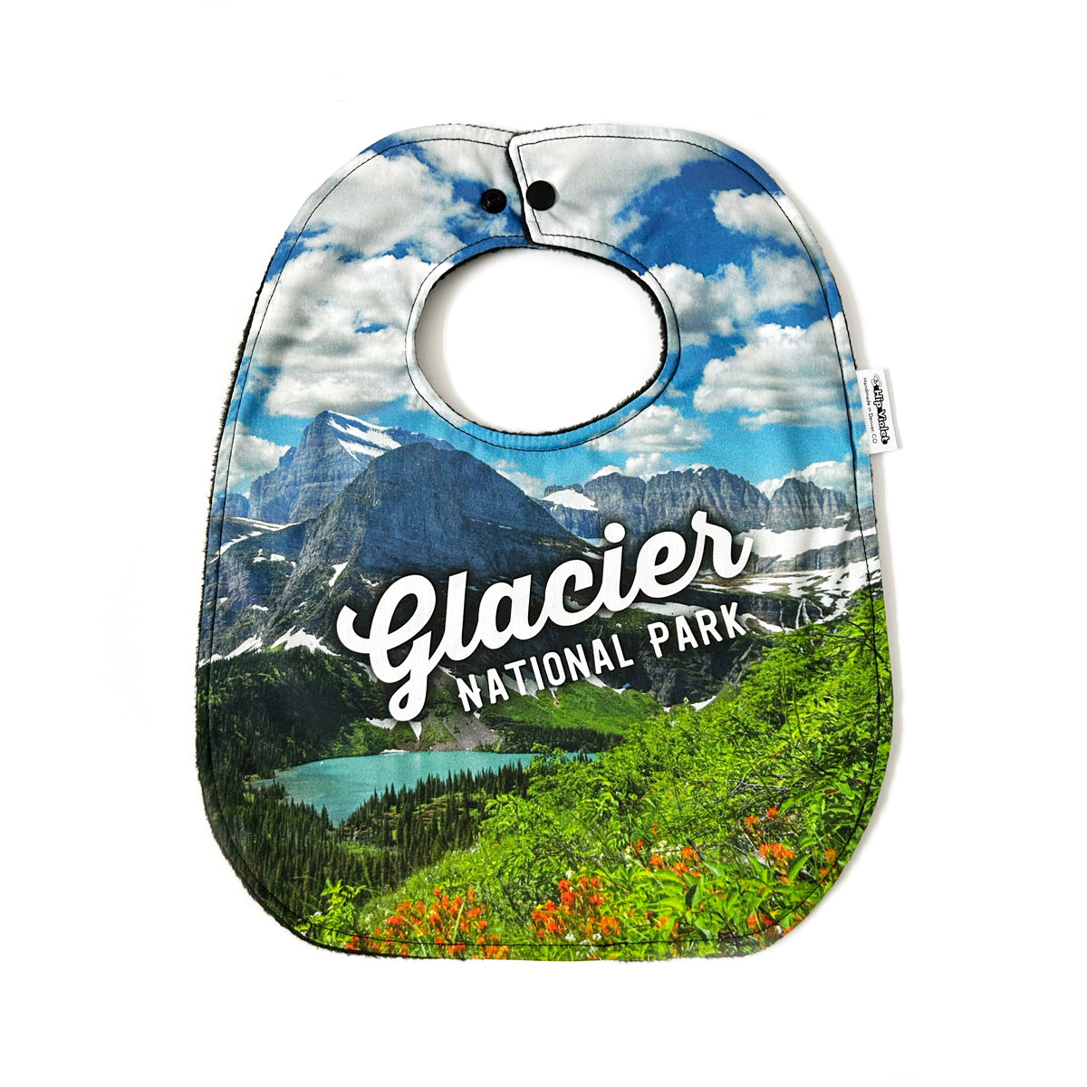 Glacier National Park Baby Bib