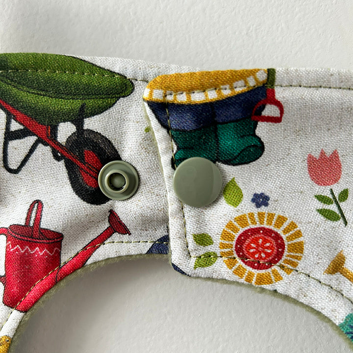 Garden Gnome Baby Bib