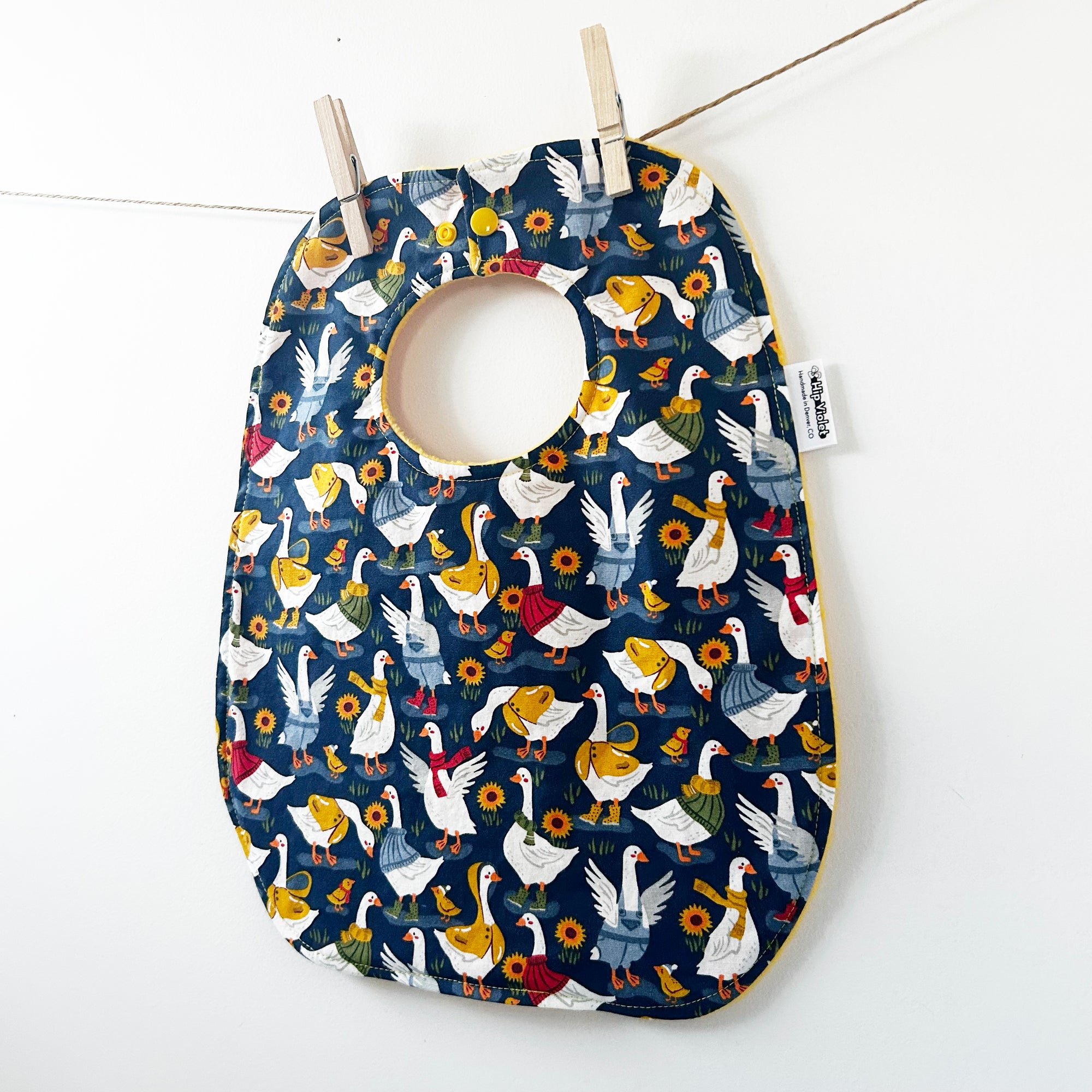 Silly Goose Baby Bib