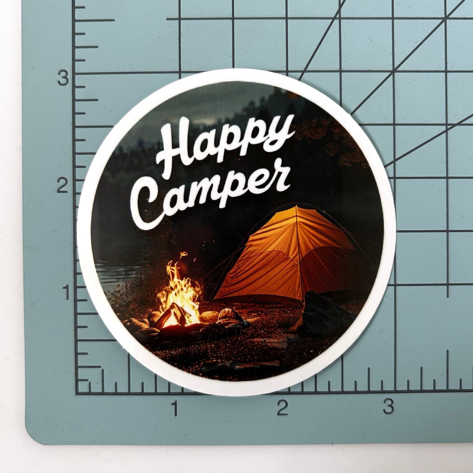 Happy Camper Sticker