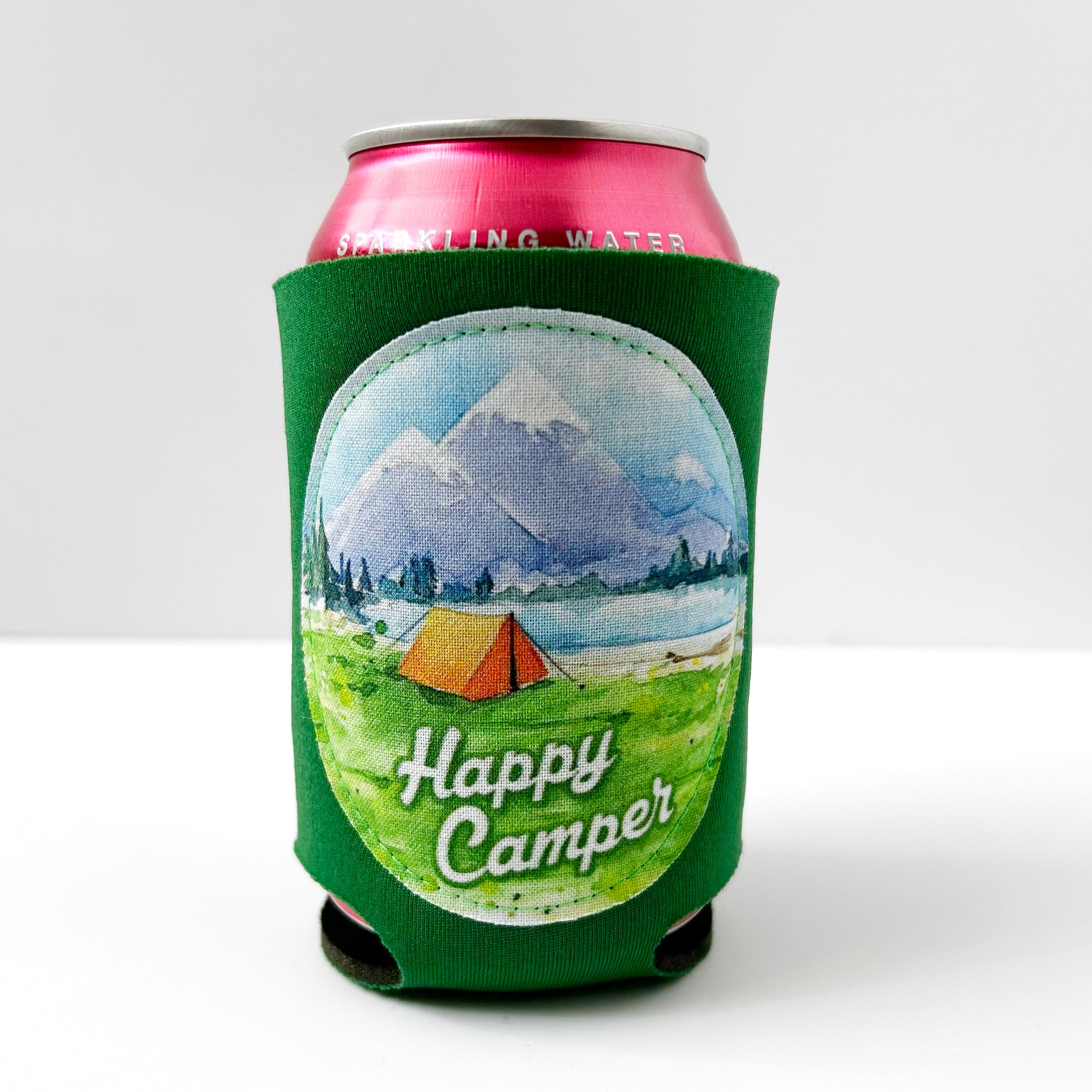 Happy Camper Can Cooler