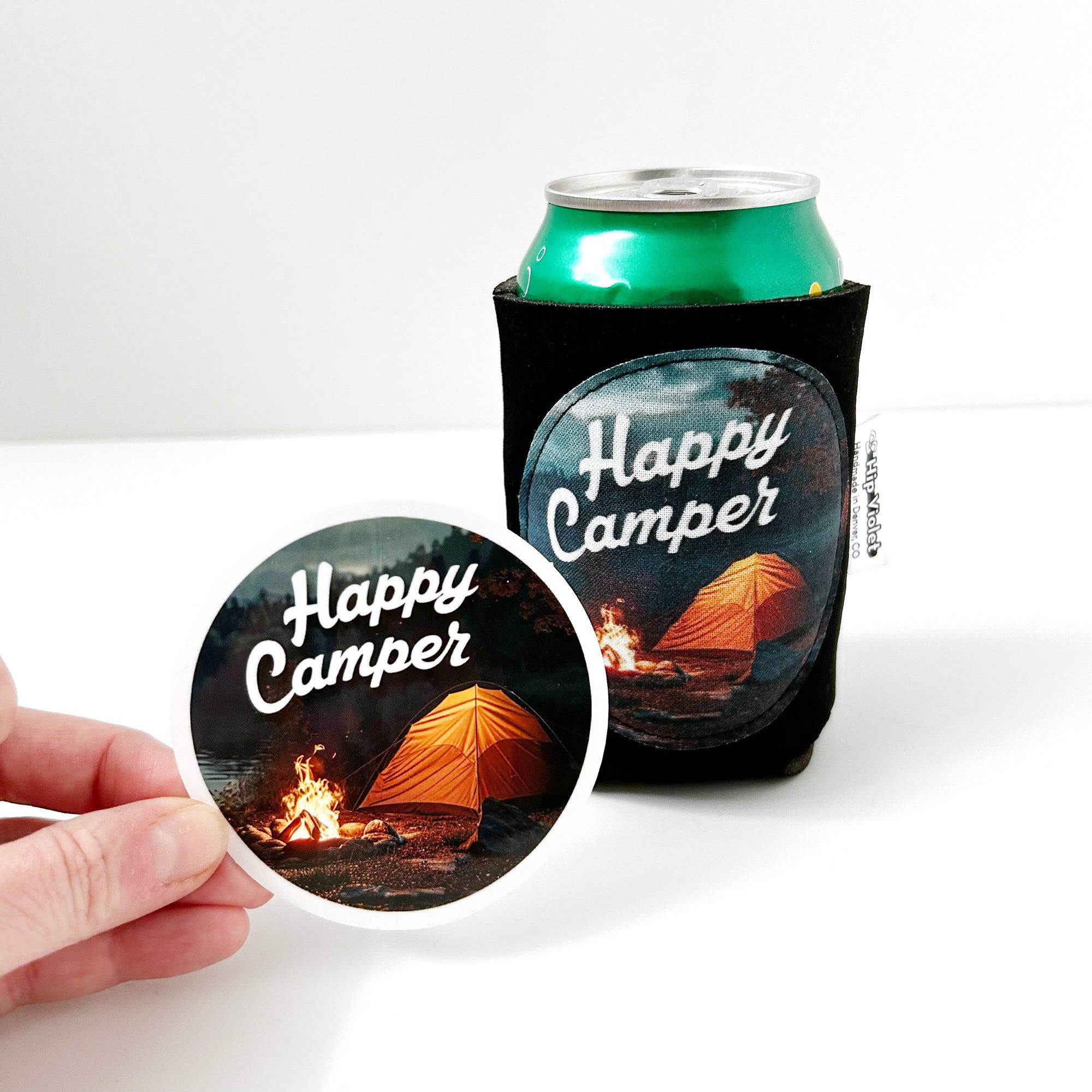 Happy Camper Sticker