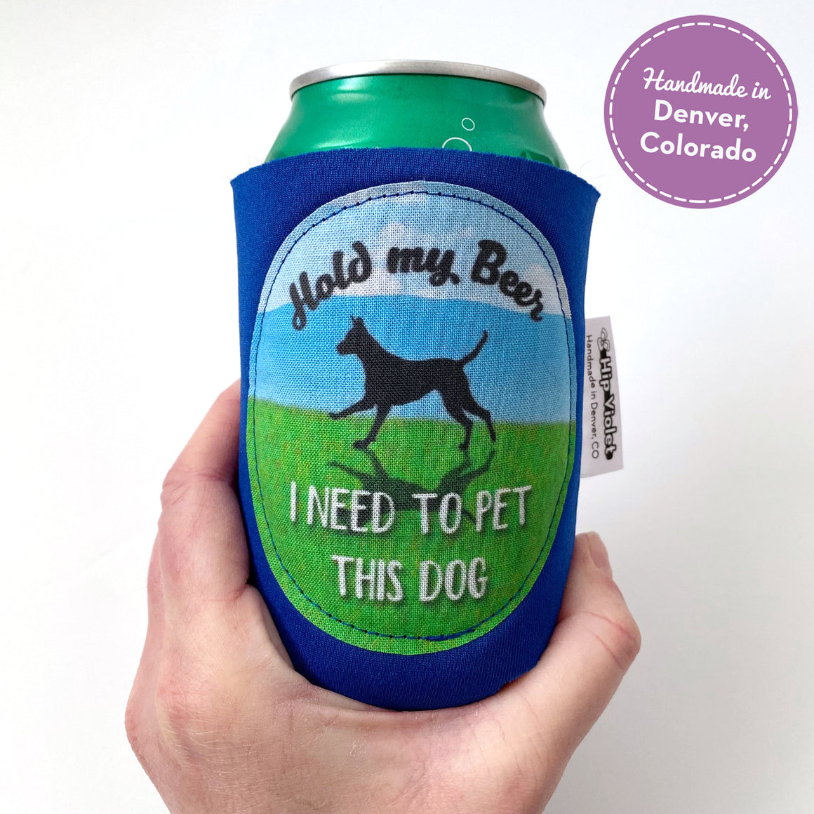 Hold My Beer - I Need to Pet This Dog Can Cooler