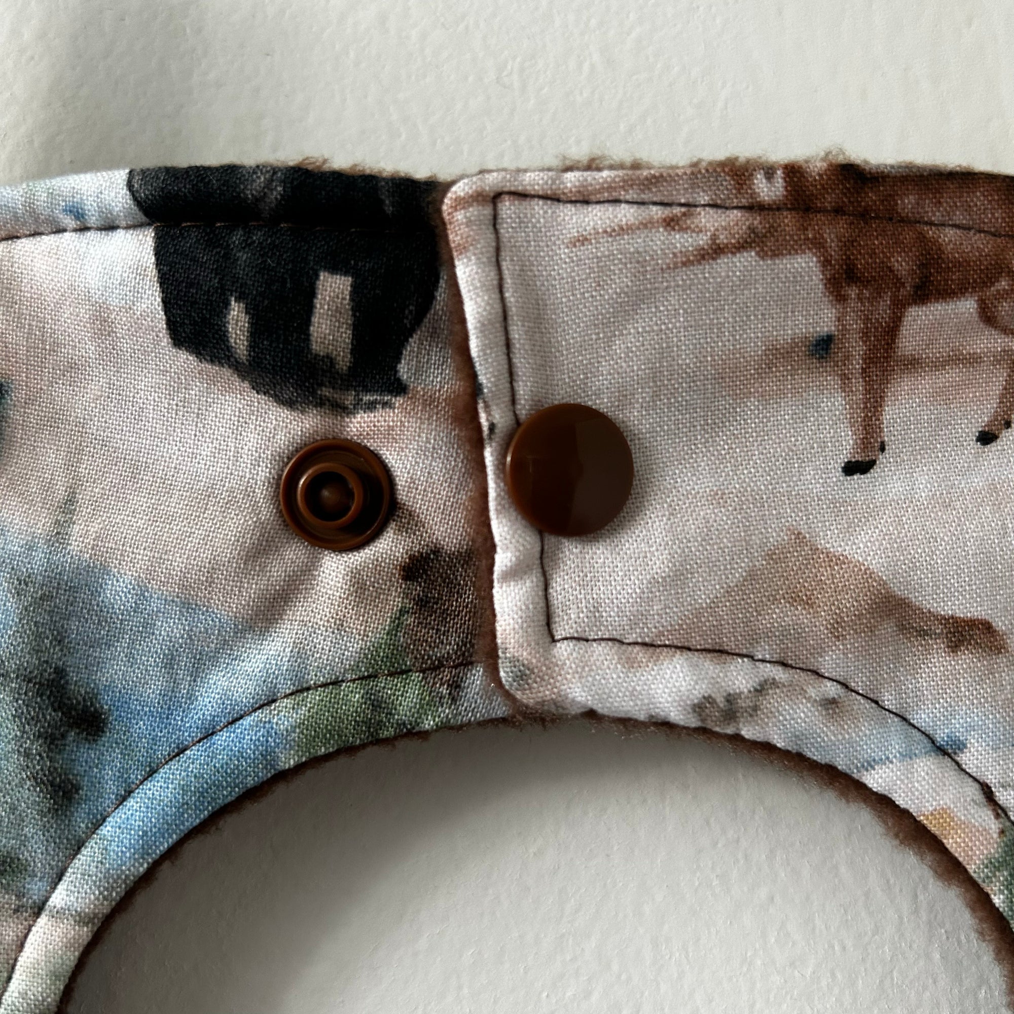 Watercolor Wildlife Baby Bib