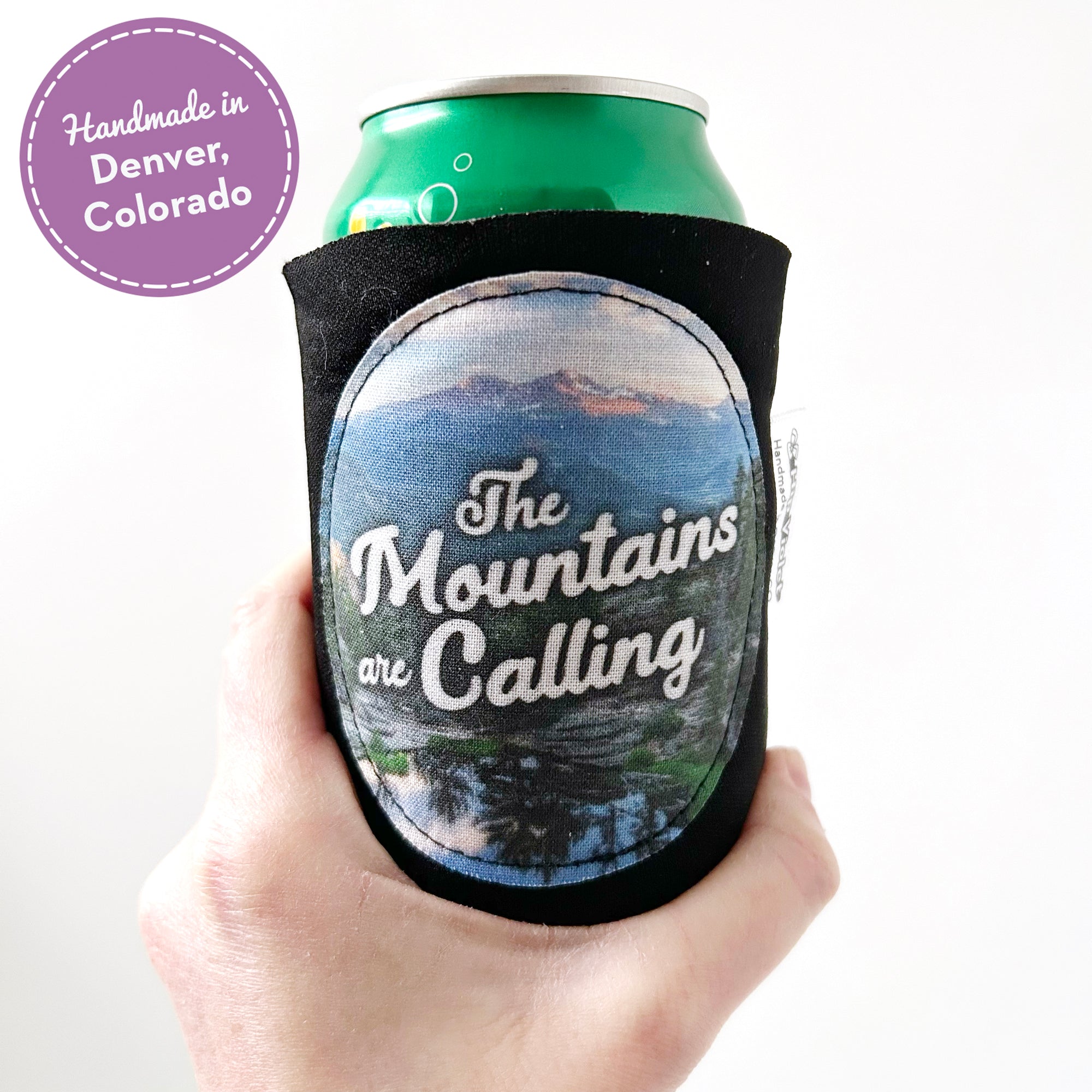 The Mountains are Calling Can Cooler - Regular or Slim