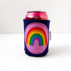 Pink Rainbow LGBTQ Can Cooler