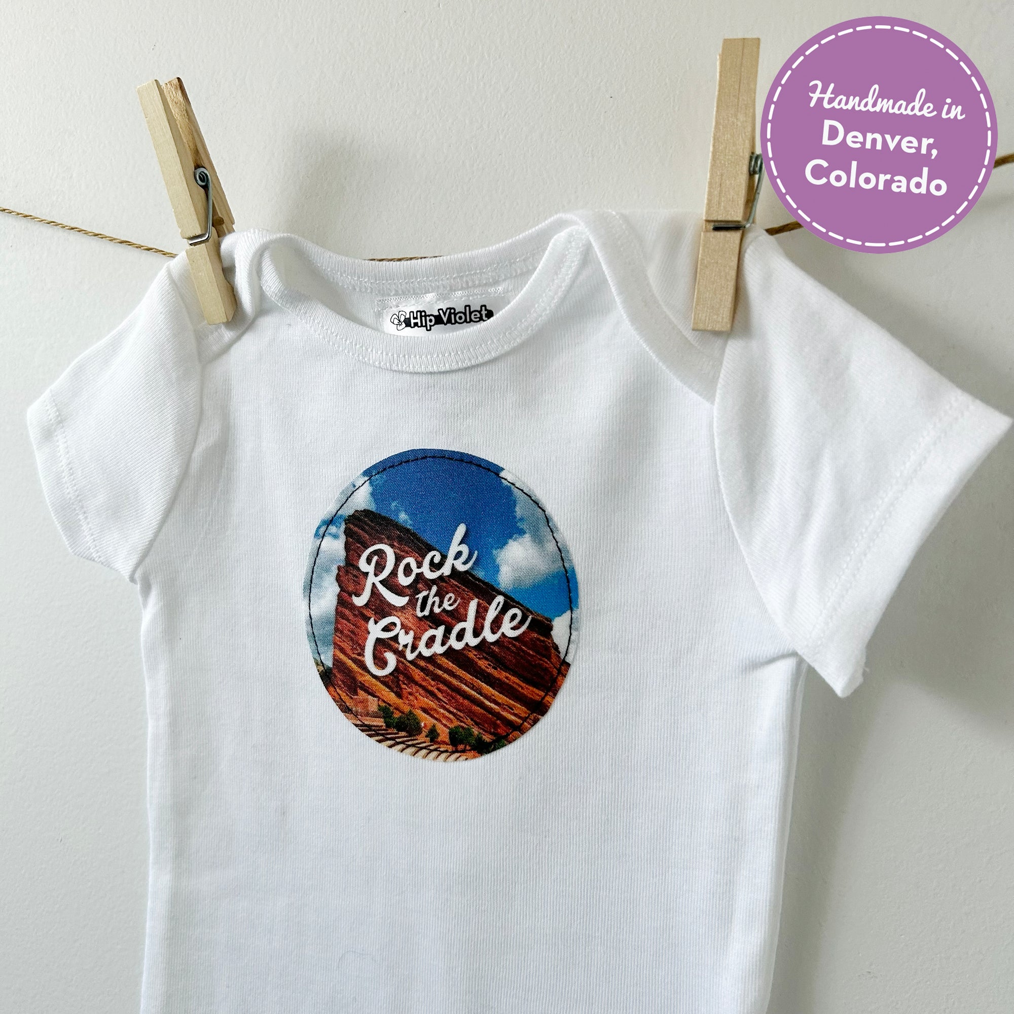 Red Rocks "Rock the Cradle" Bodysuit