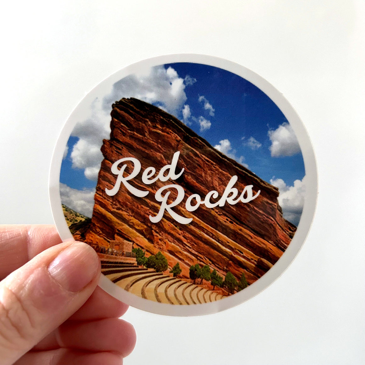Red Rocks Sticker