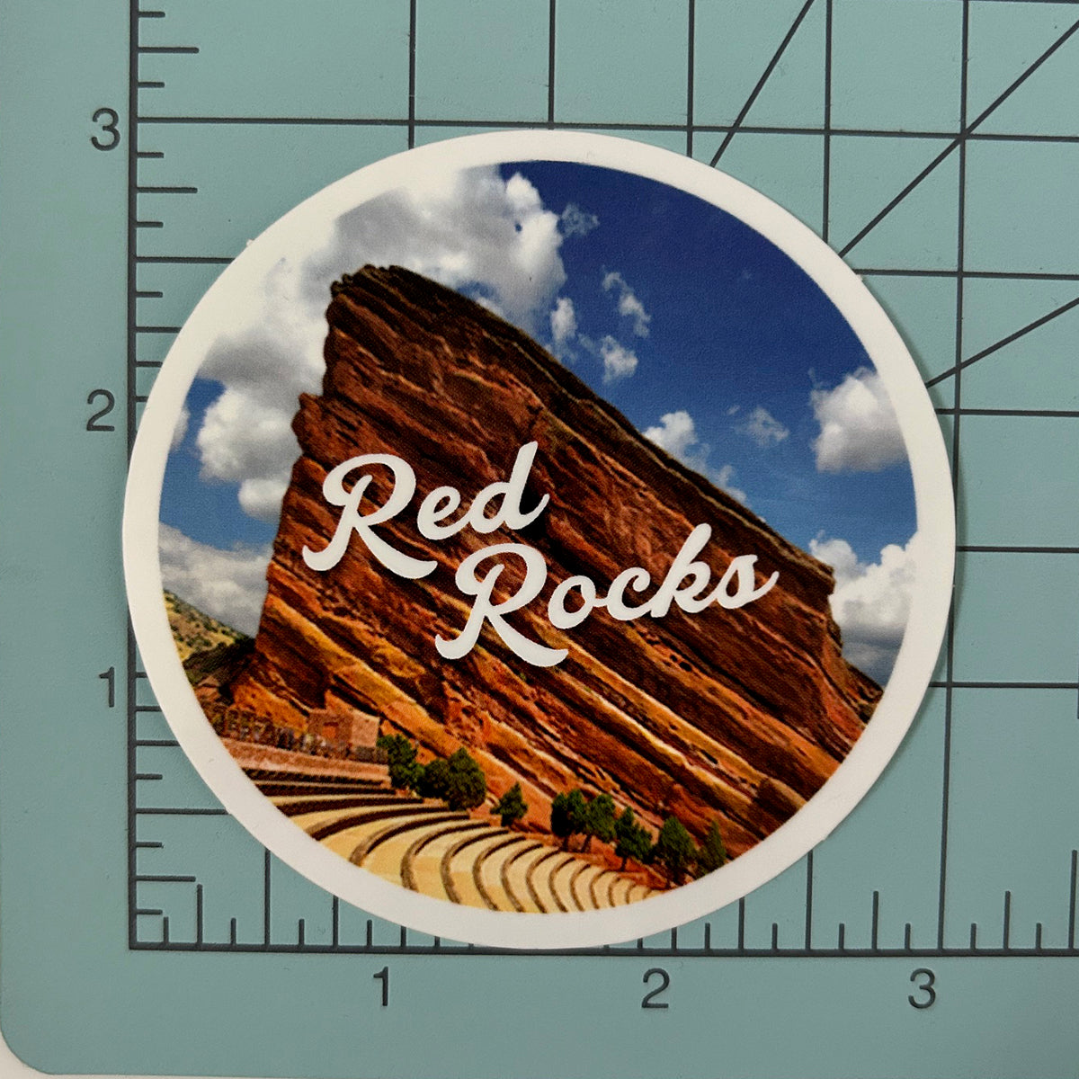Red Rocks Sticker