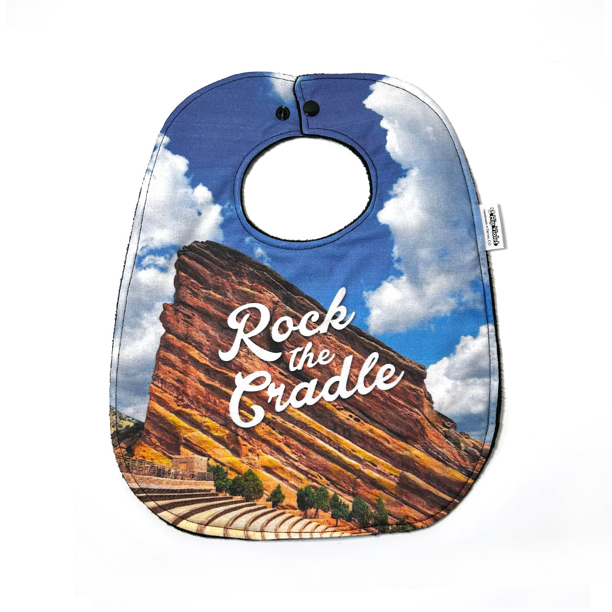 Red Rocks Baby Bib