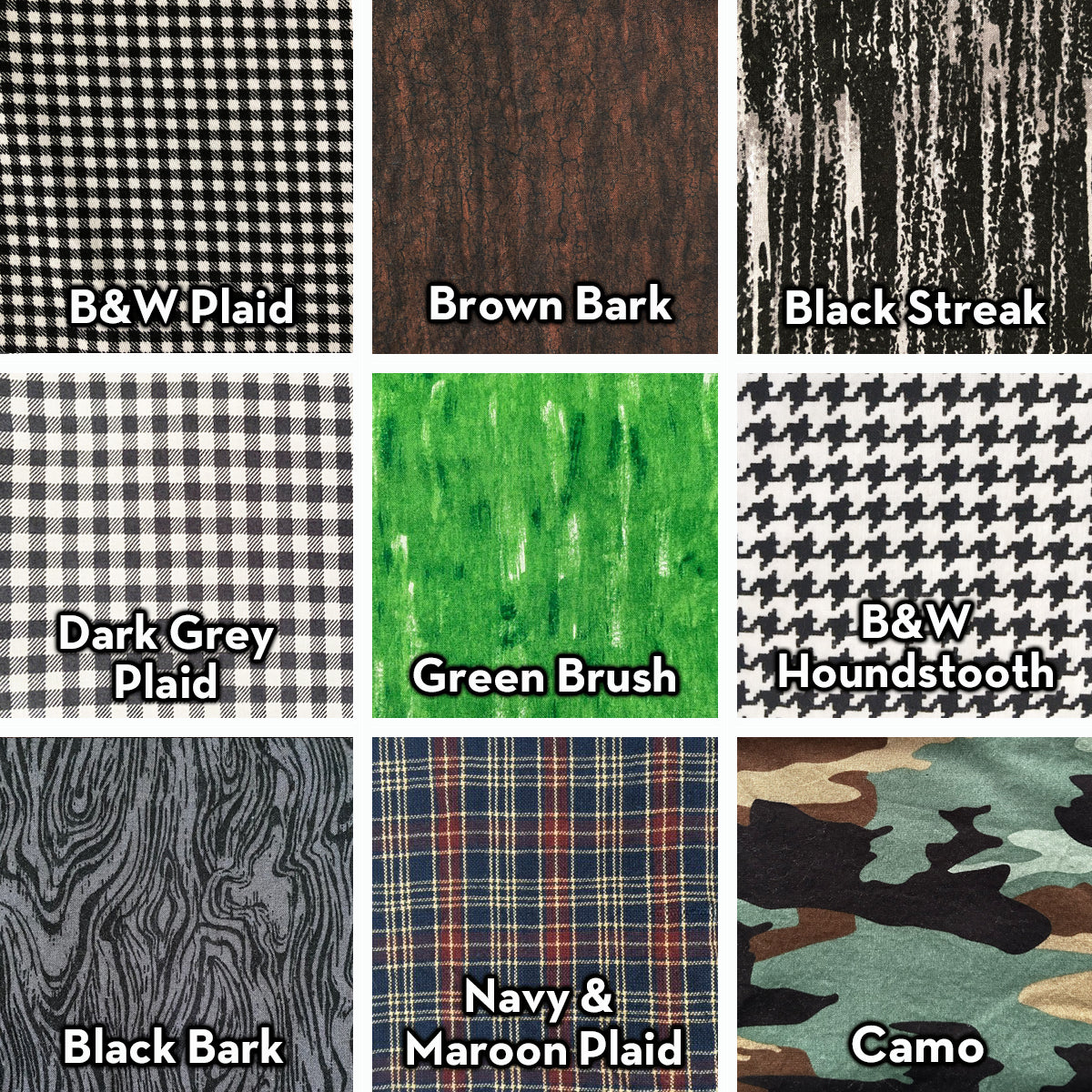 Special Needs Bib 3-pack - 45+ Fabric Choices