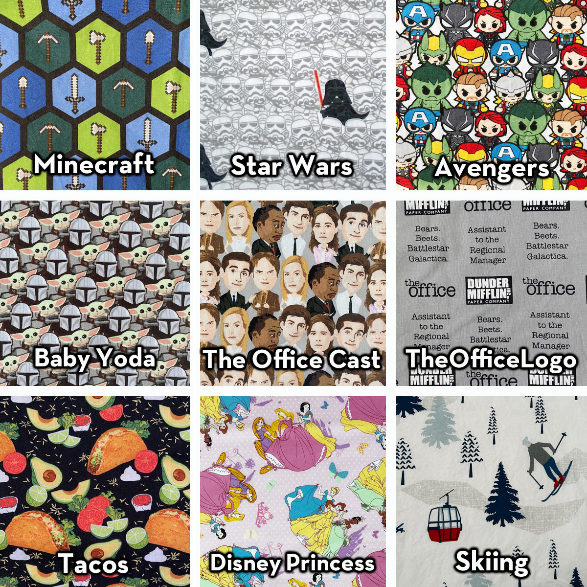 Special Needs Bib 3-pack - 45+ Fabric Choices