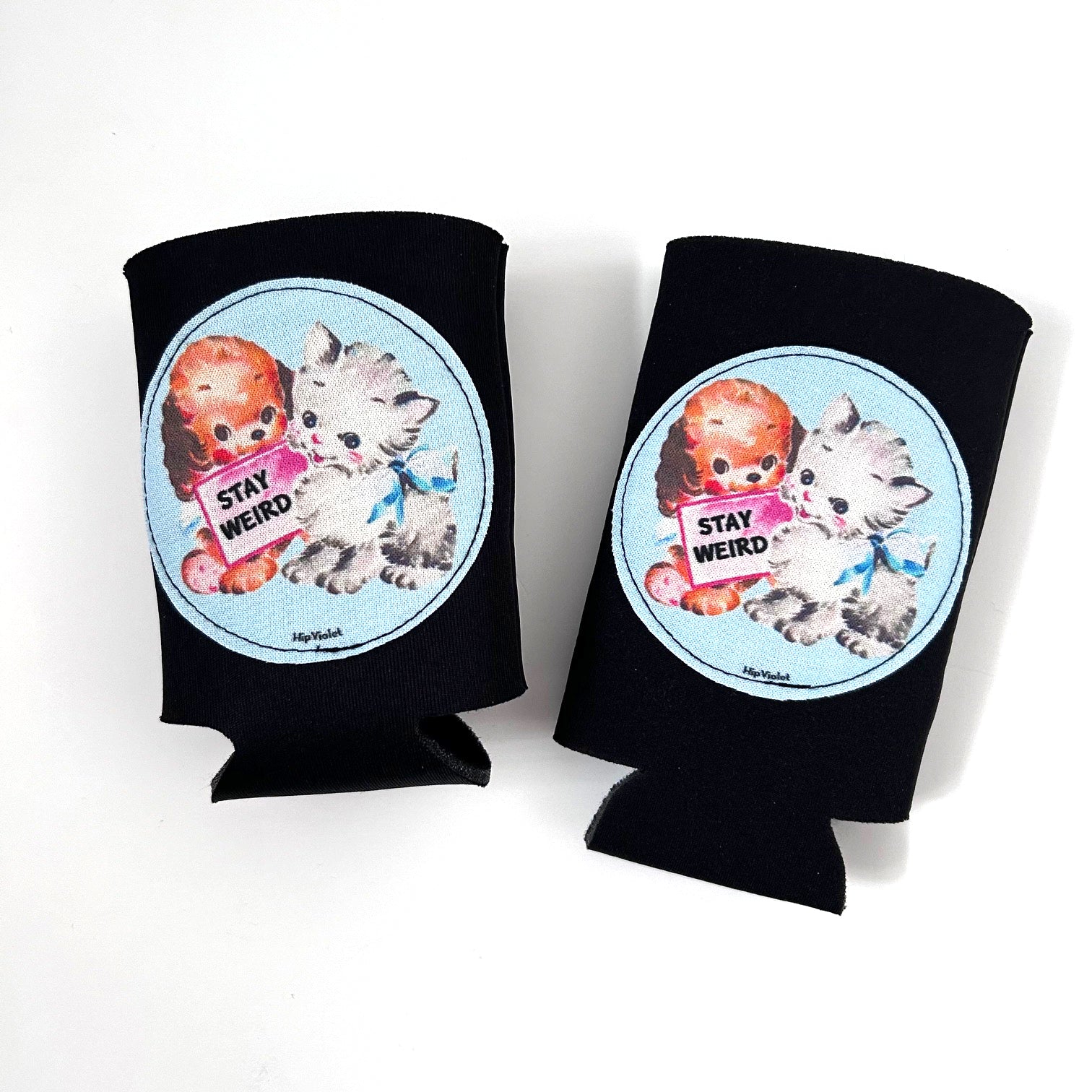 Stay Weird Can Cooler - Regular or Slim Size