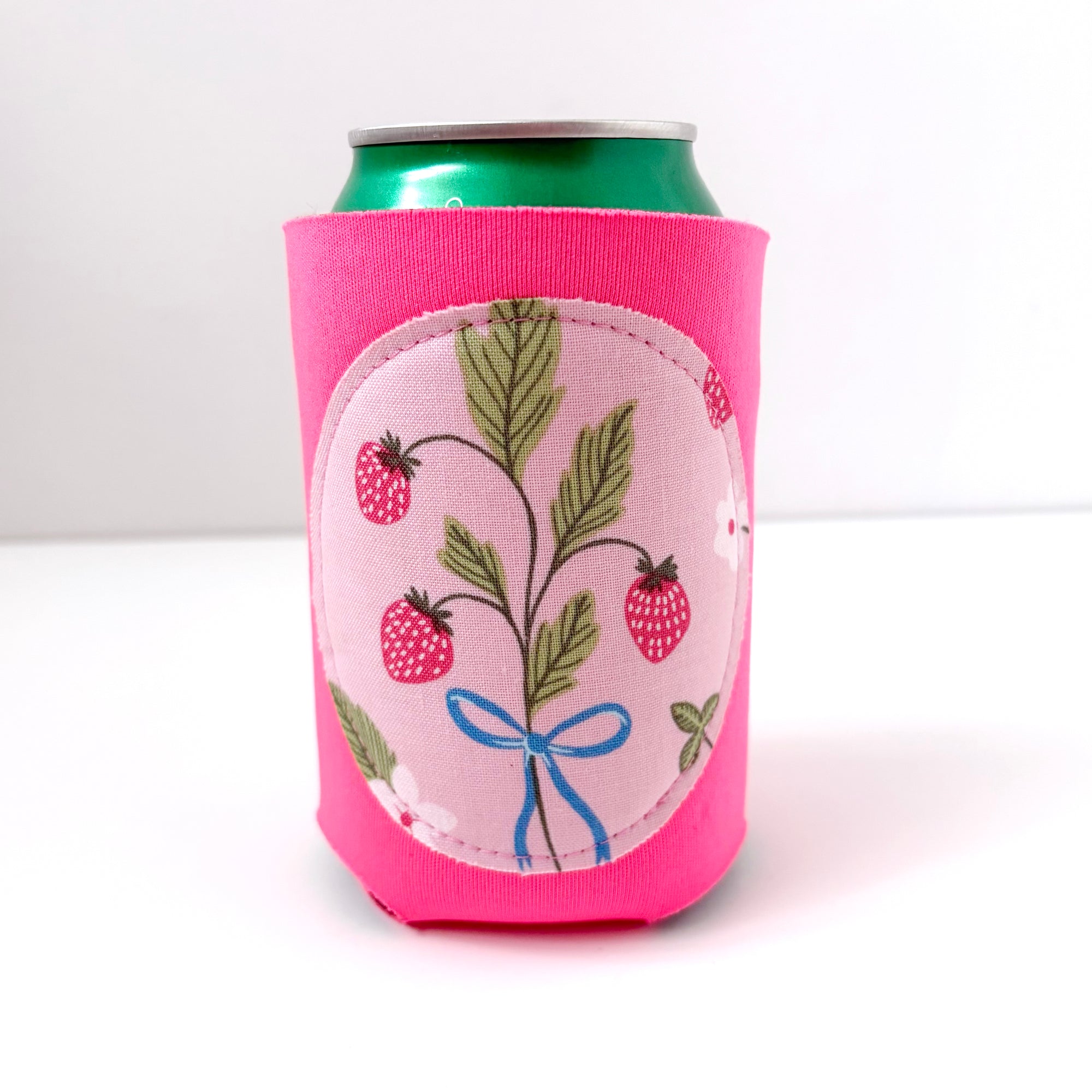 Strawberry Can Cooler - Regular or Slim Size