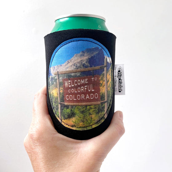 Welcome to Colorful Colorado Can Koozie