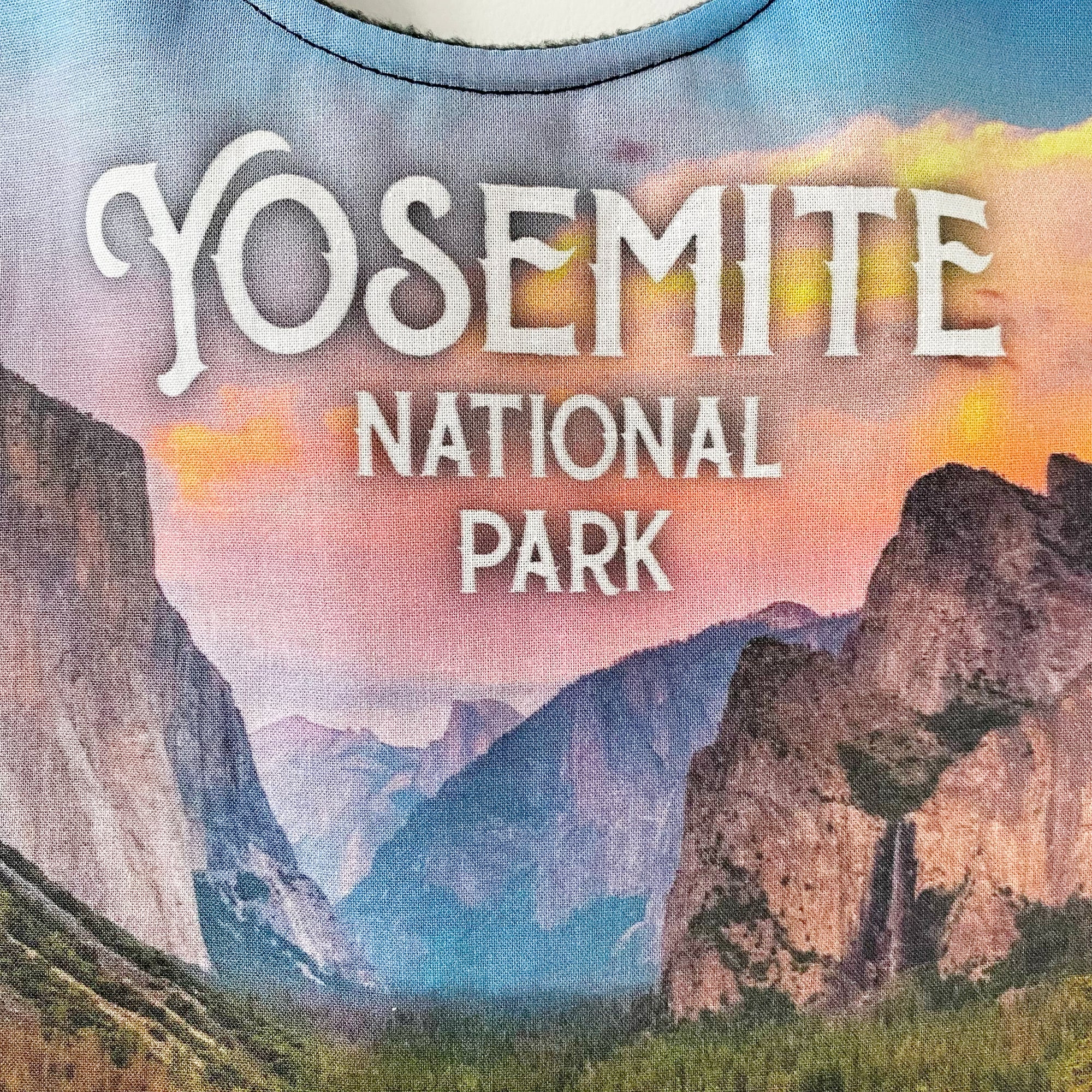 Yosemite National Park Baby Bib