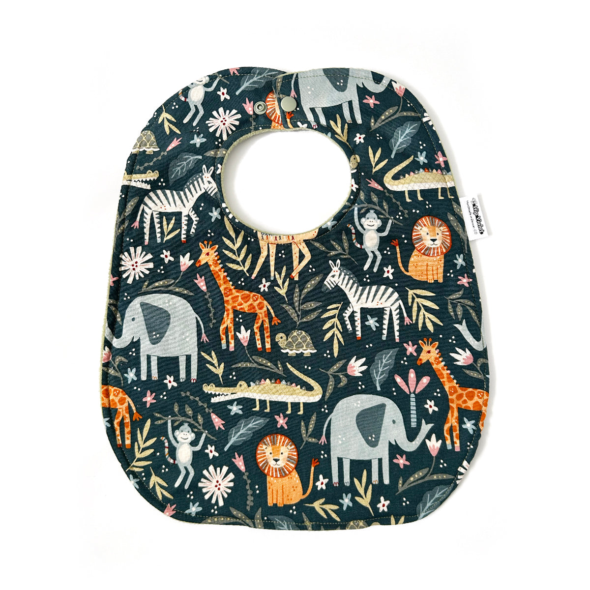 Zoo Baby Bib