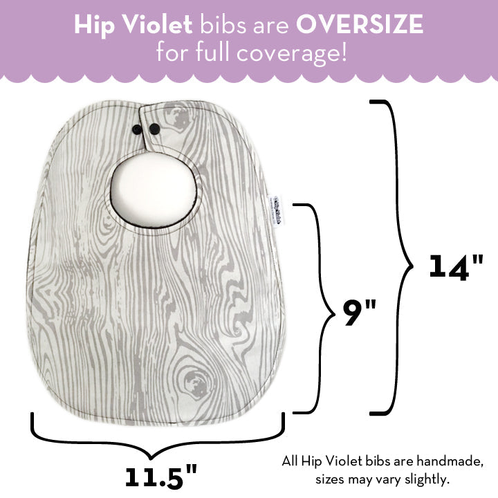 Waterproof Special Needs Bib 3-pack - 45+ Fabric Choices