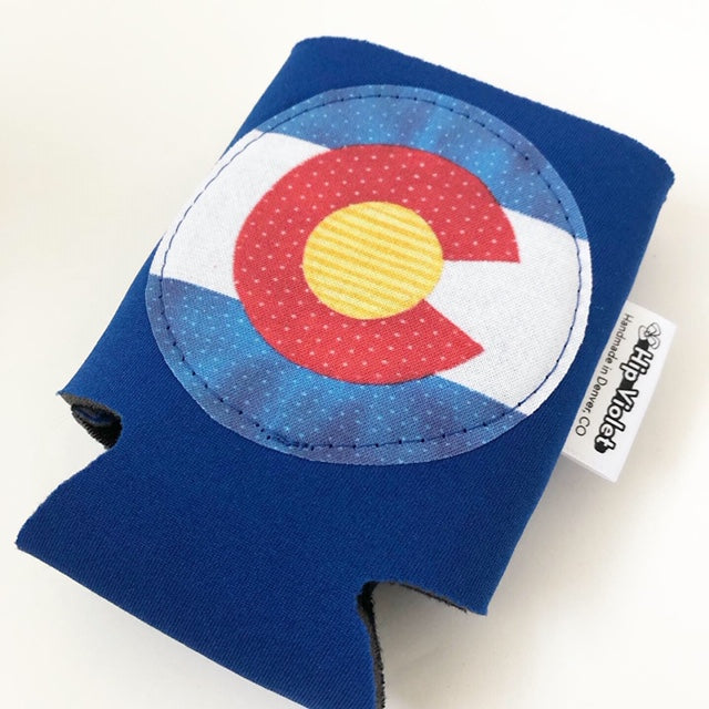 Colorado Flag Can Cooler