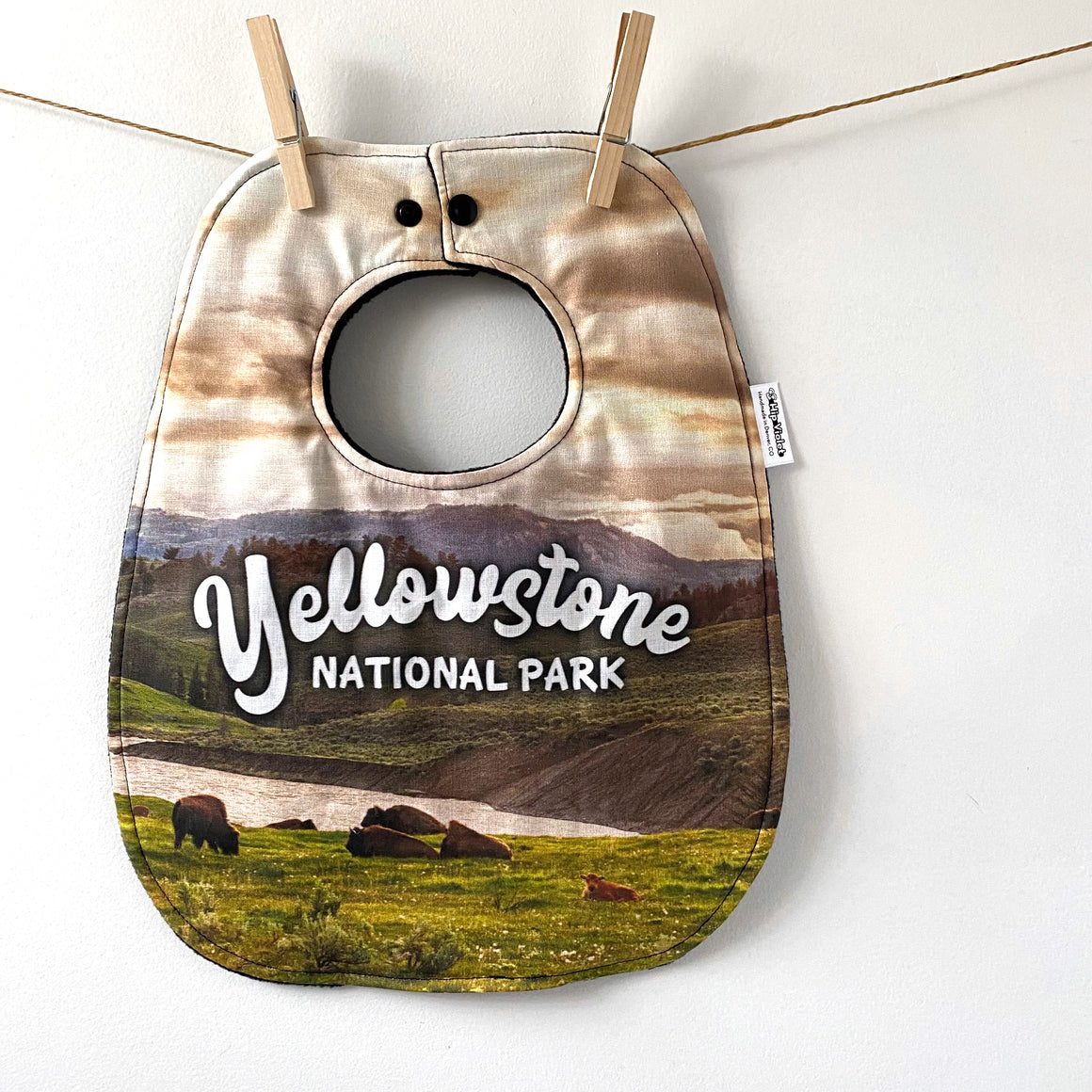 Yellowstone National Park Baby Bib