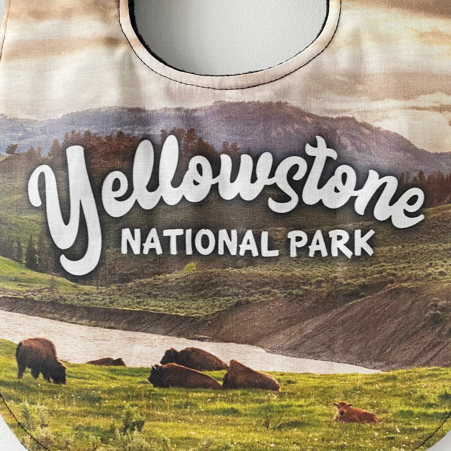 Yellowstone National Park Baby Bib