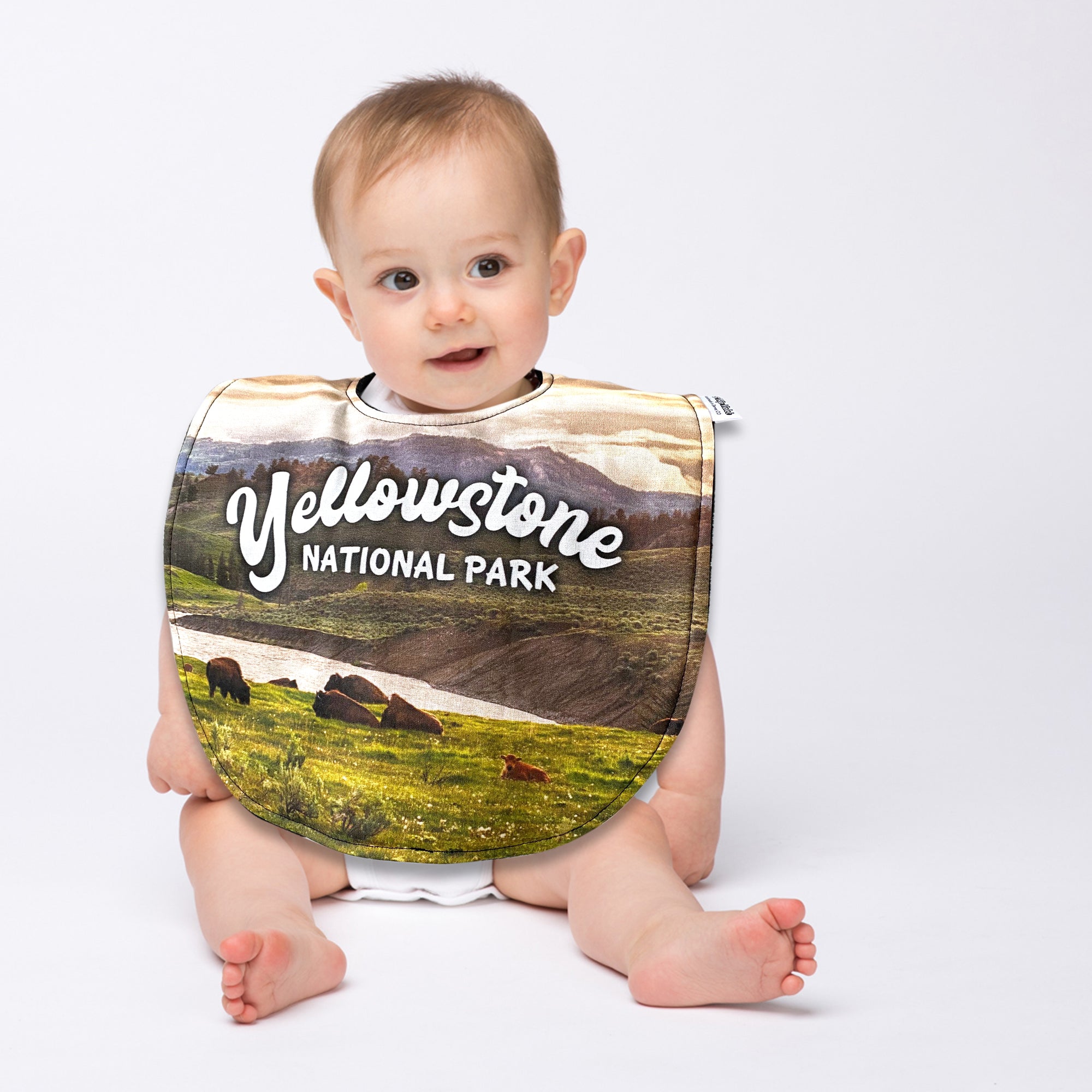 Yellowstone National Park Baby Bib