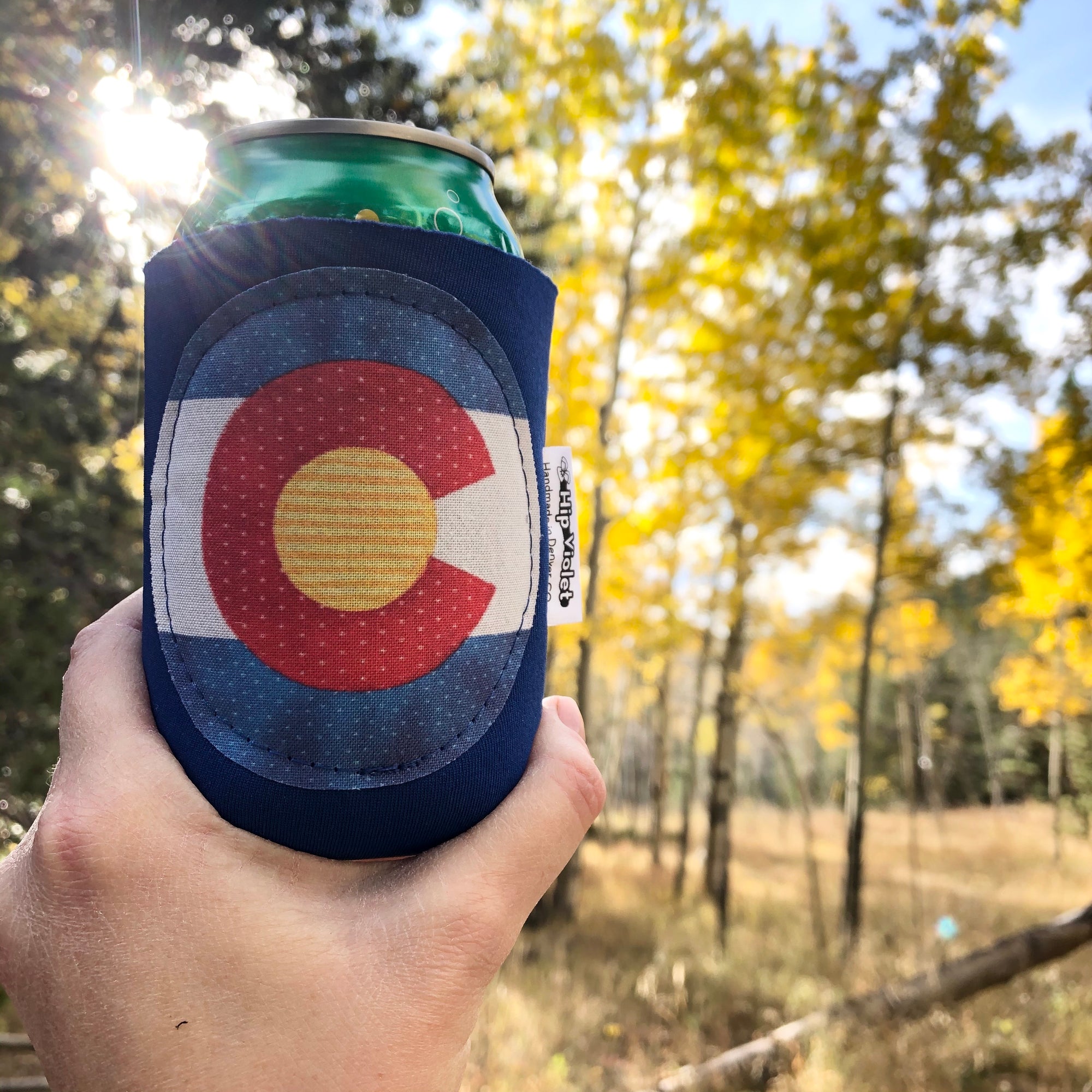 Colorado Flag Can Cooler