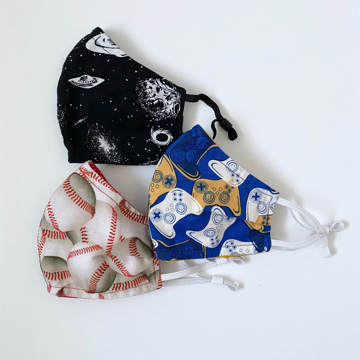 Kids Fabric Face Mask - Fits Approximately Ages 4-8