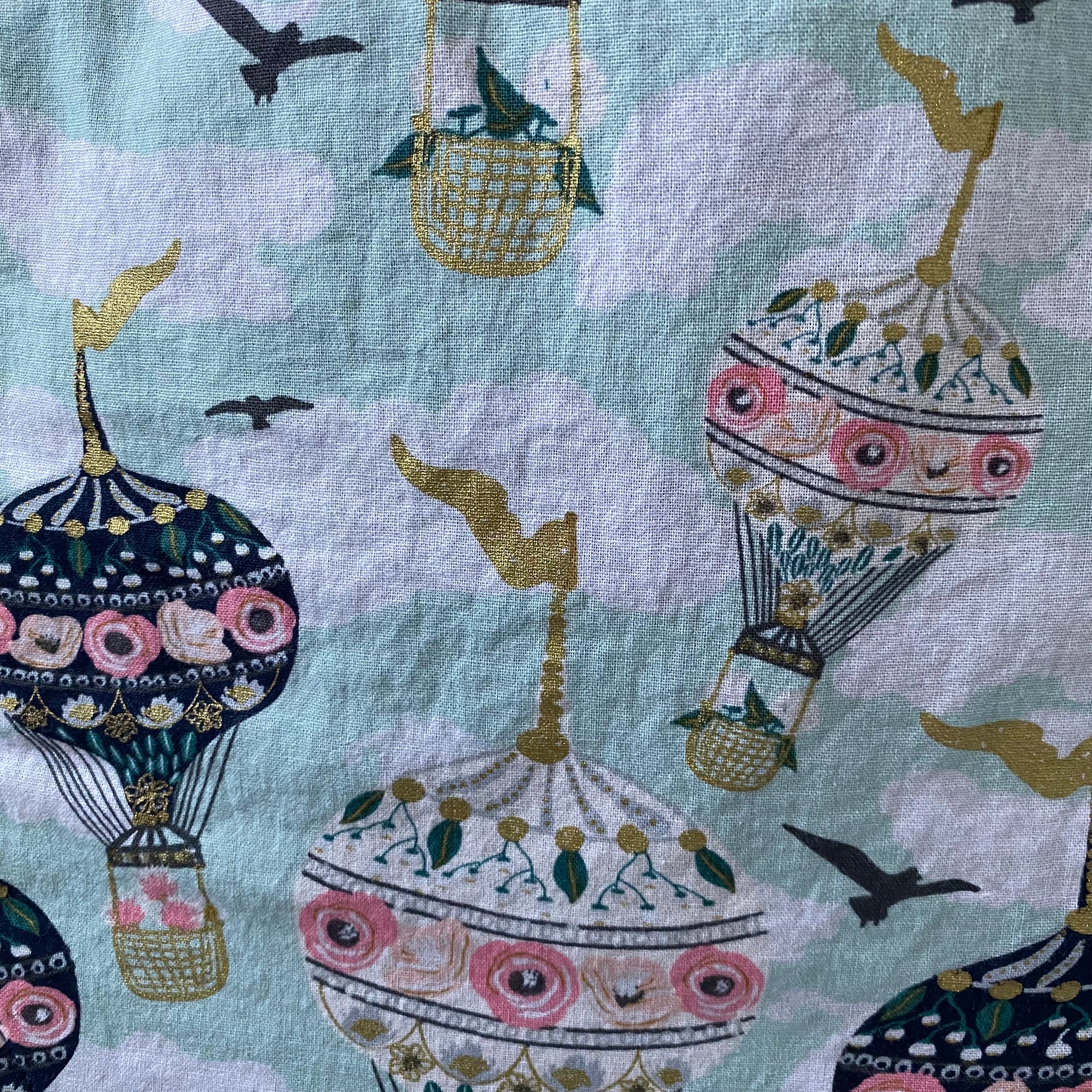 Hot Air Balloon Baby Bib